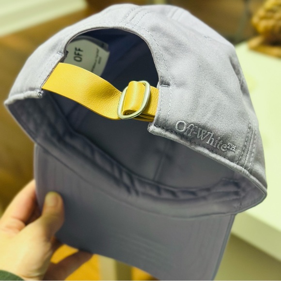 Off-White Bicol Drill Arrow Basebal Cap